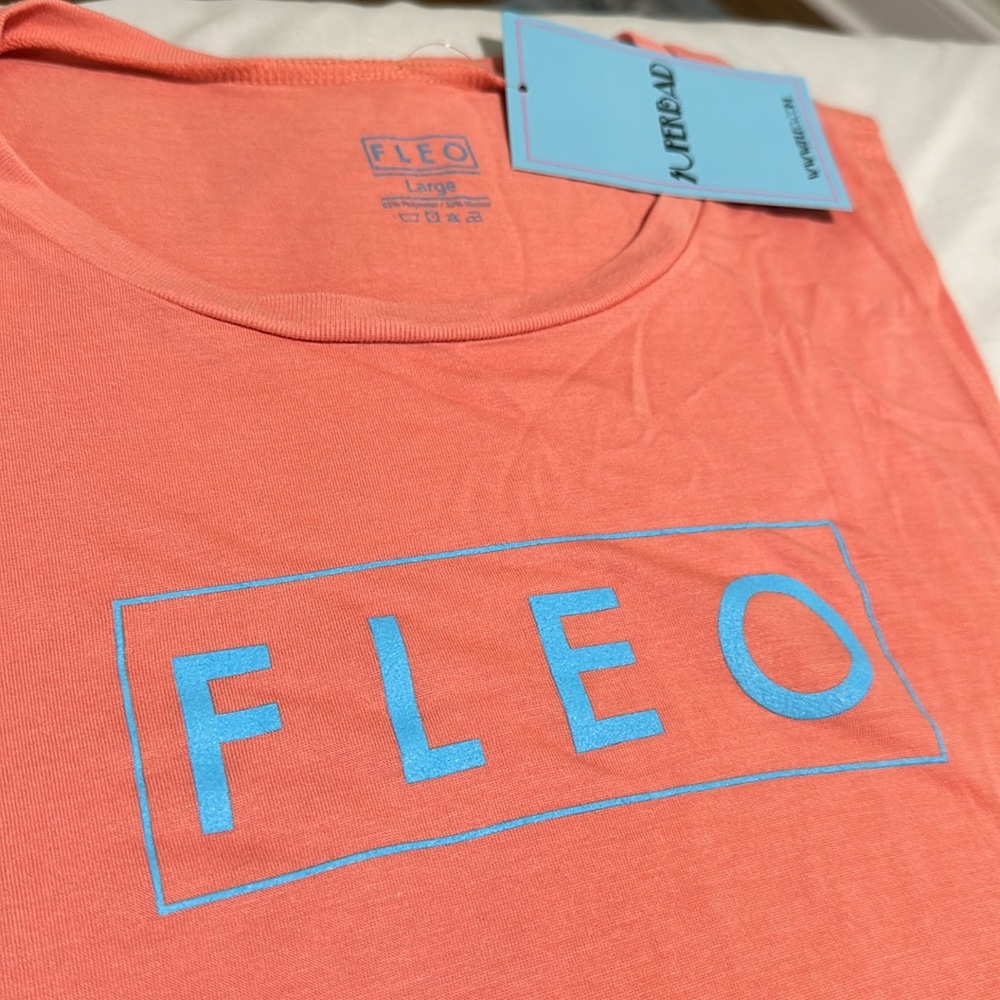 Fleo workout muscle tank, size large